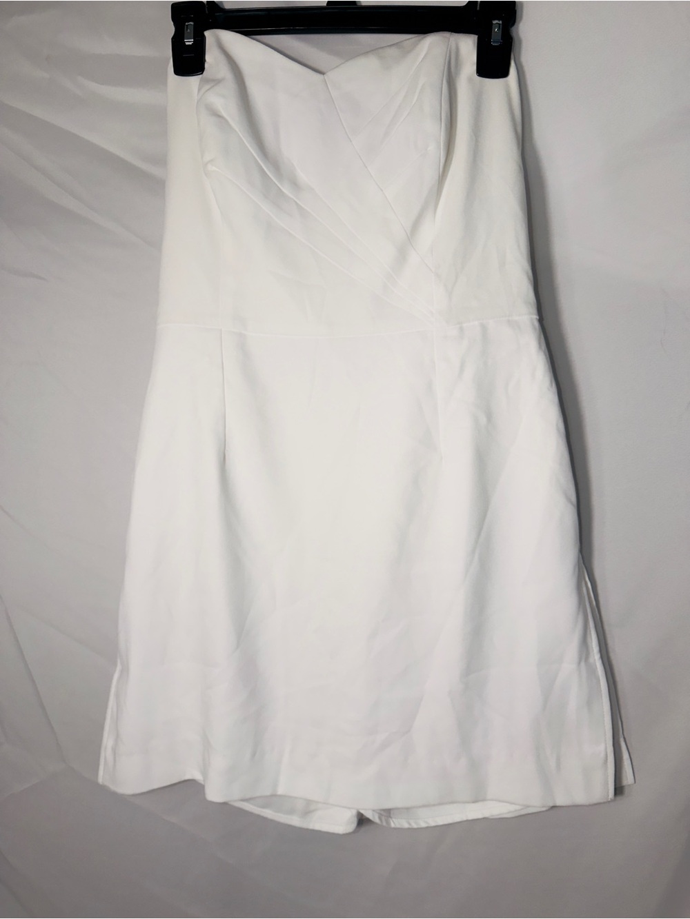Lilly Pulitzer Kylo Strapless Skirted Romper in the color Resort White